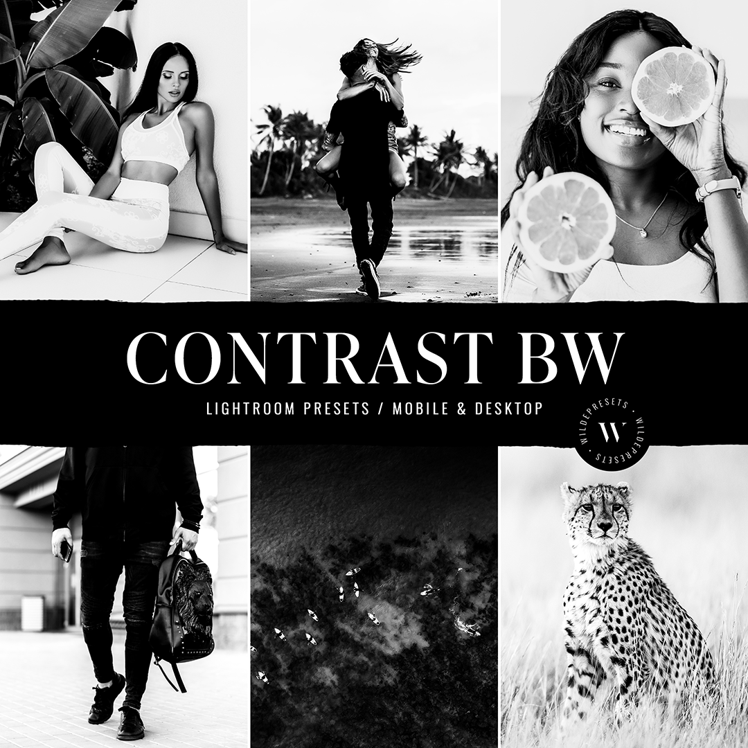 The Contrast BW Preset Collection