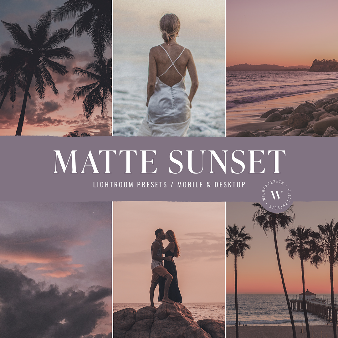 The Matte Sunset Preset Collection