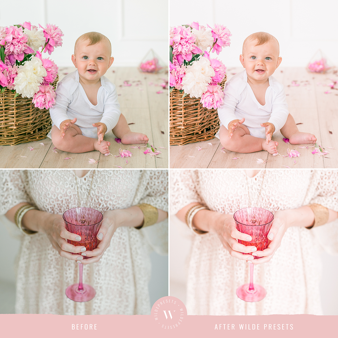 The Pink Tones Preset Collection