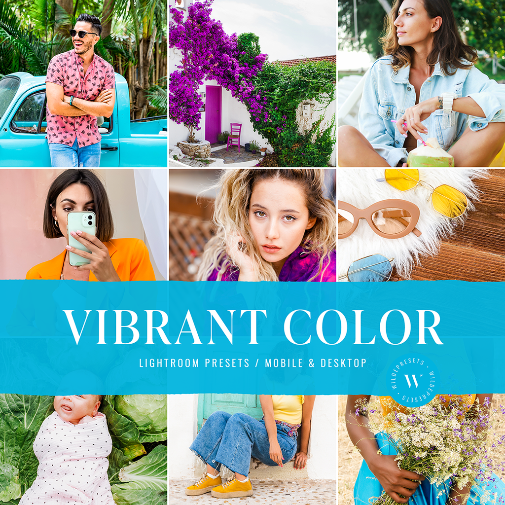 Vibrant Color Lightroom Presets for Classic & Mobile - PHLEARN